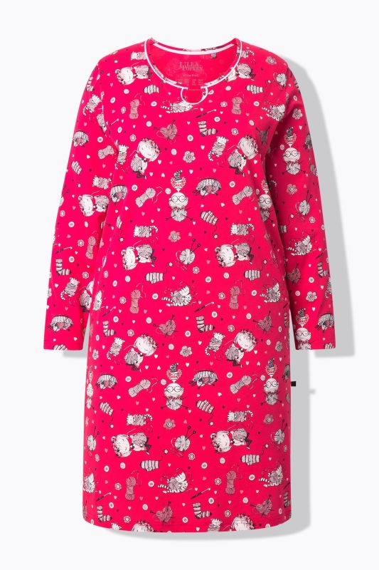 Нощници комплект от 2 броя с принт на котки