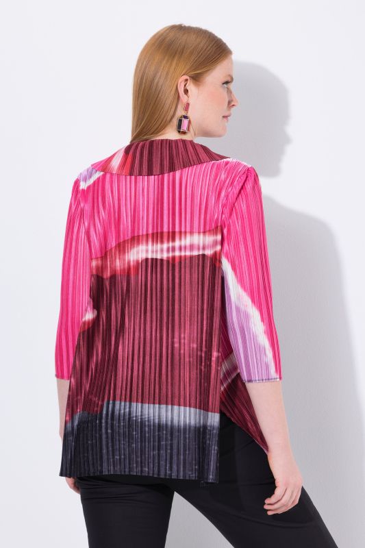 Риза плисирана с райета