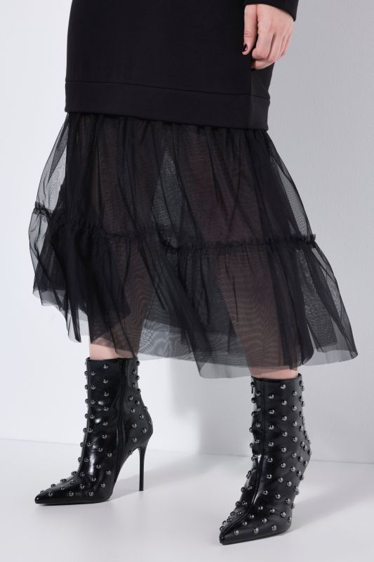 Рокля с тюл за акцент