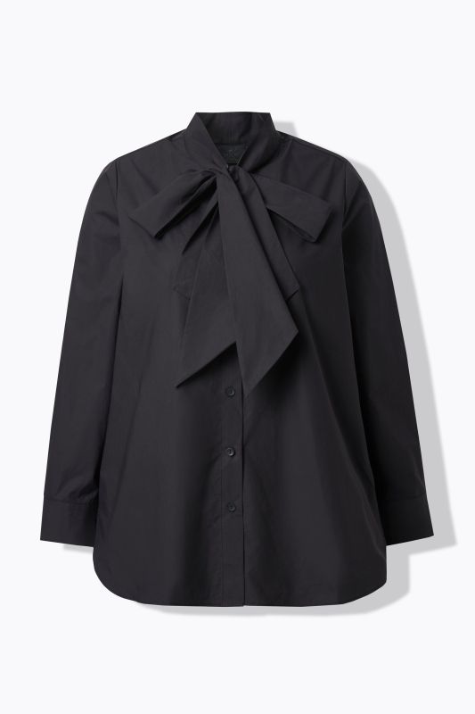 Риза с дълги ръкави и панделка