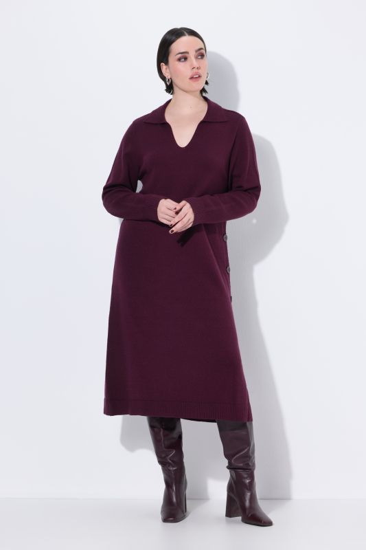 Рокля с V - образно деколте