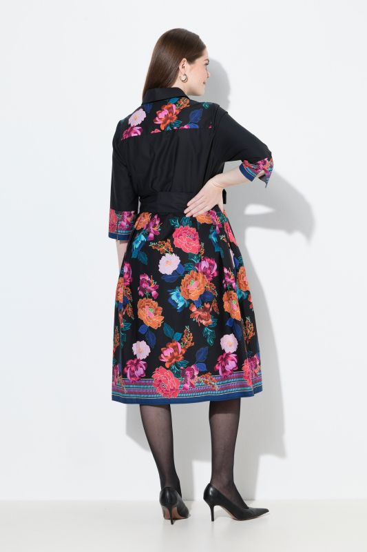 Рокля с копчета и цветя