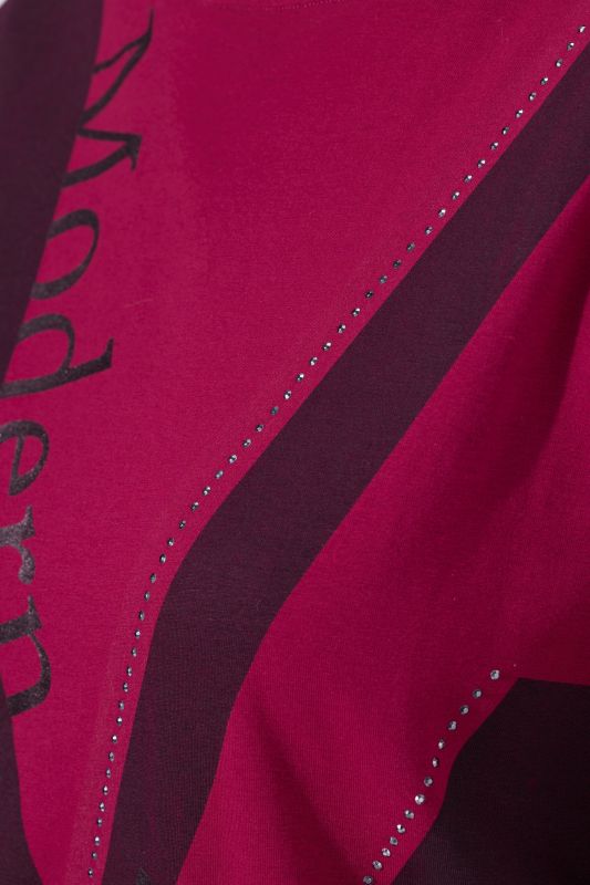 Блуза с графични акценти