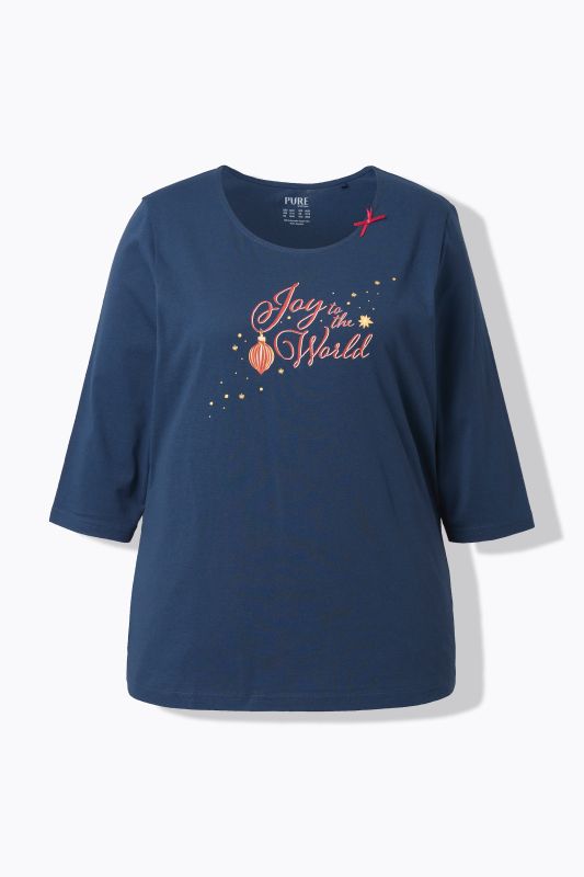 Пижама с коледен принт