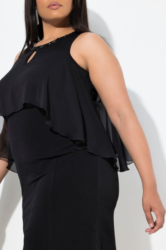 Рокля с шифон