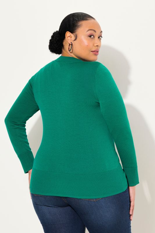 Classic Button Cardigan Sweater