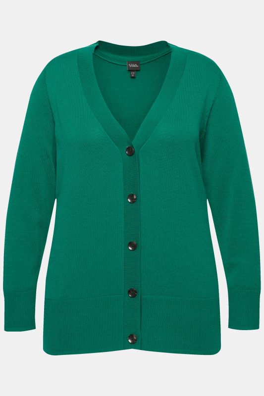 Classic Button Cardigan Sweater