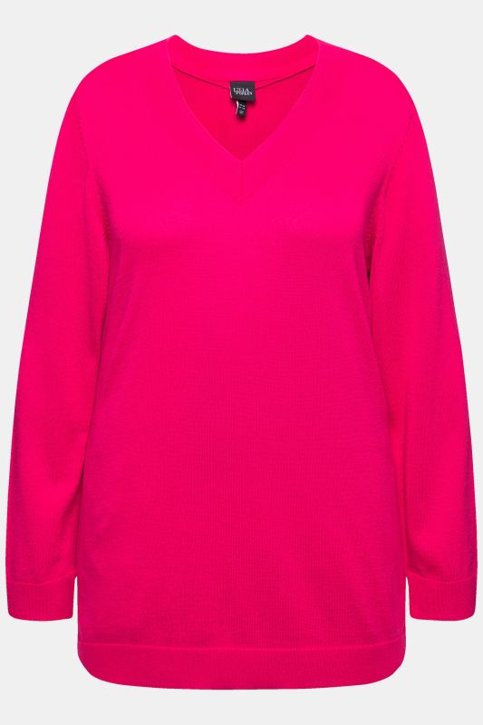 Casual V-Neck Long Sleeve Sweater