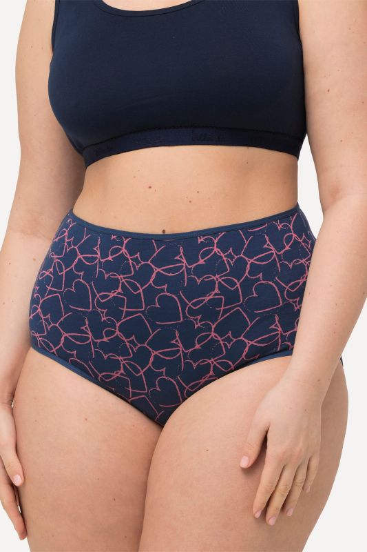 Бикини комплект от 3 броя с принт на сърца