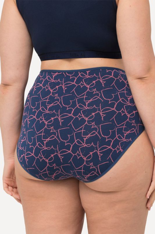 Бикини комплект от 3 броя с принт на сърца