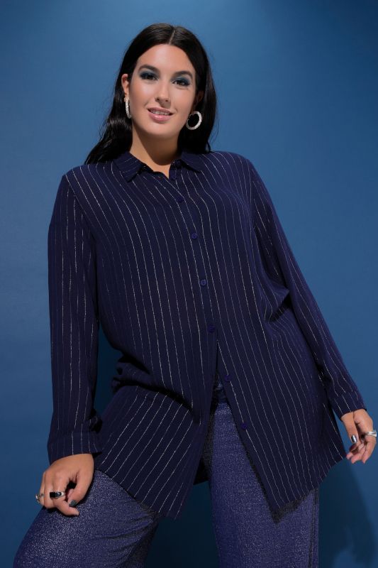 Риза с бляскави райета