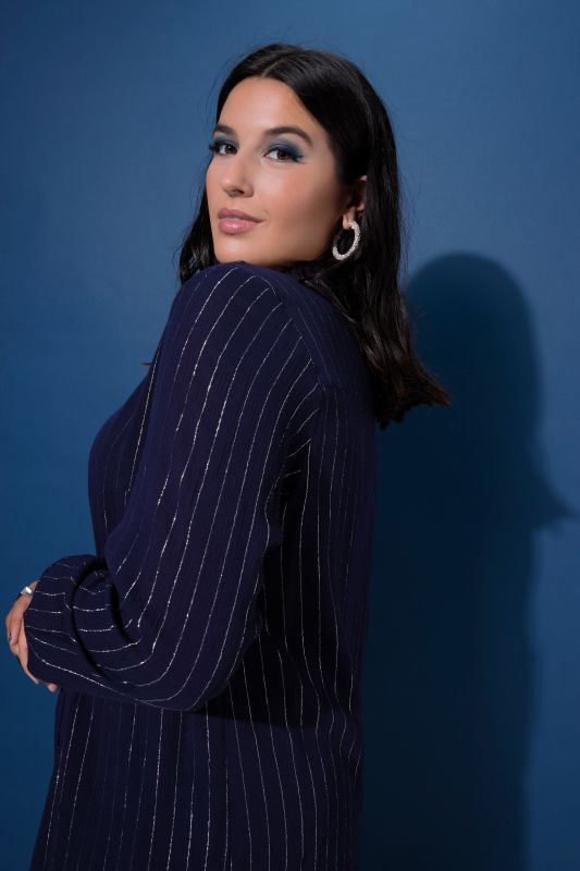 Риза с бляскави райета