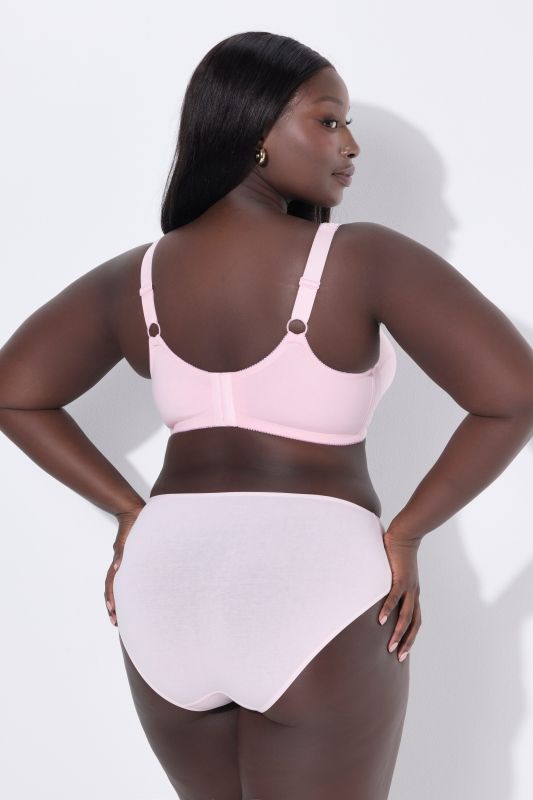 Lace Inset Wirefree Kelly Fit Support Bra