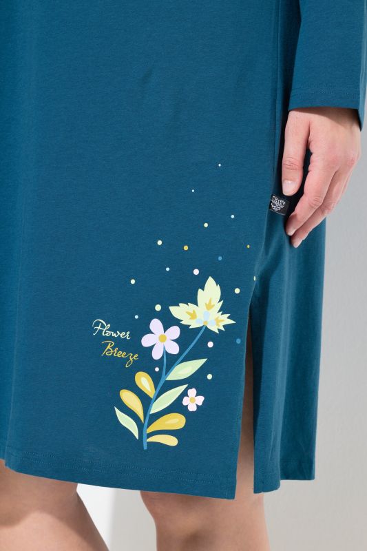 Нощници комплект от 2 броя с ботанически райета