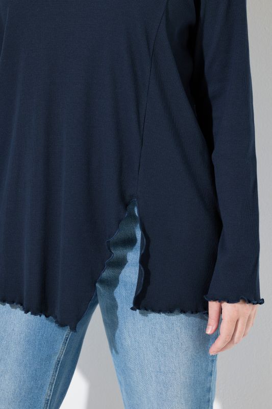 Блуза с модерна цепка отпред