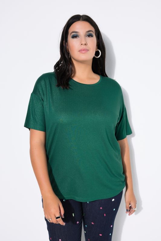 Тениска с бляскав мотив