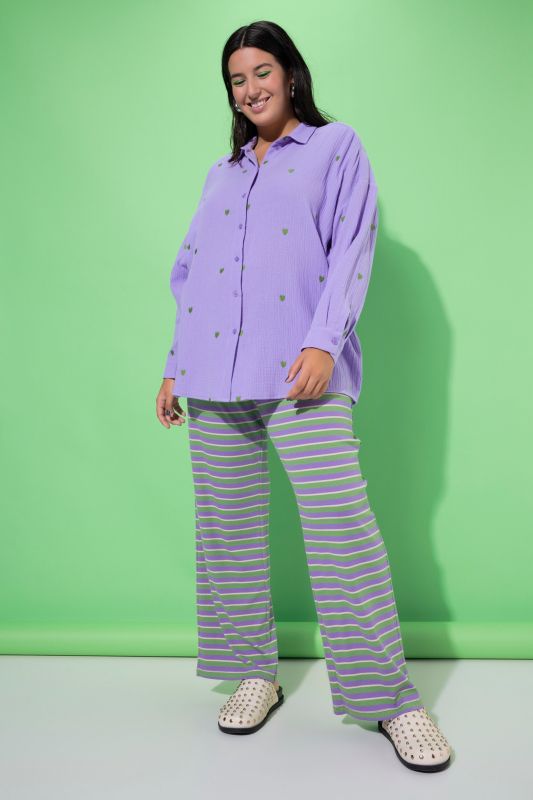 Oversized Embroidered Shirt