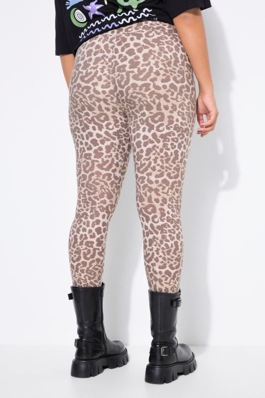 Leopard Print Cropped Leggings