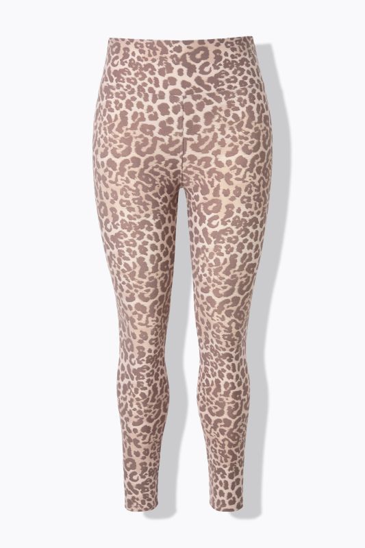 Leopard Print Cropped Leggings