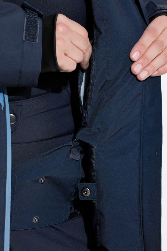 Яке за ски с пейзажен принт