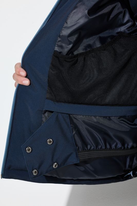 Яке за ски с пейзажен принт