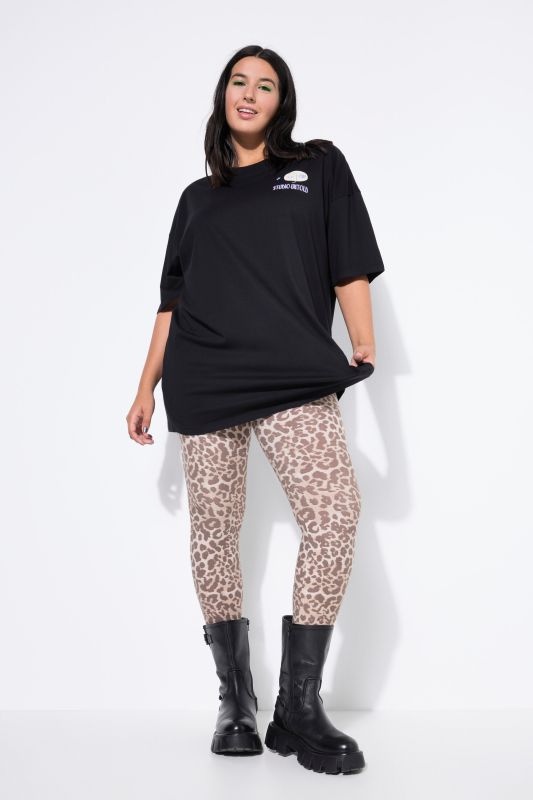 Тениска с принт на гърба