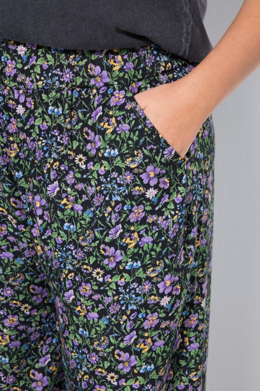 Панталон Palazzo с принт на цветя