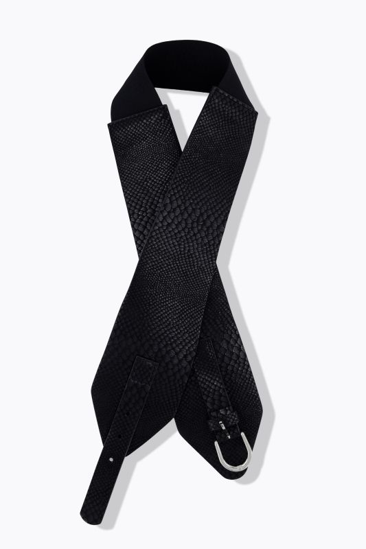 Колан от змийска кожа