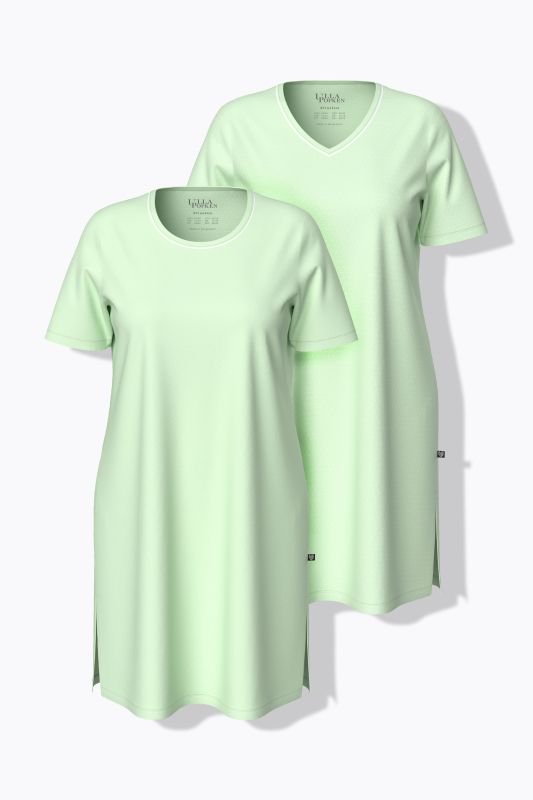 2pcs, Bigshirts, simple and dots