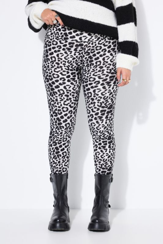 Leopard Print Cropped Leggings