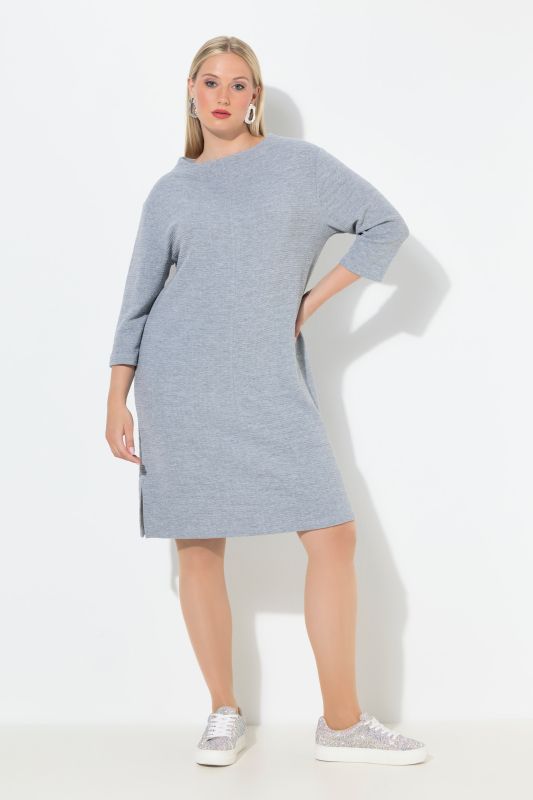 Рокля трикотажна с деколте тип лодка