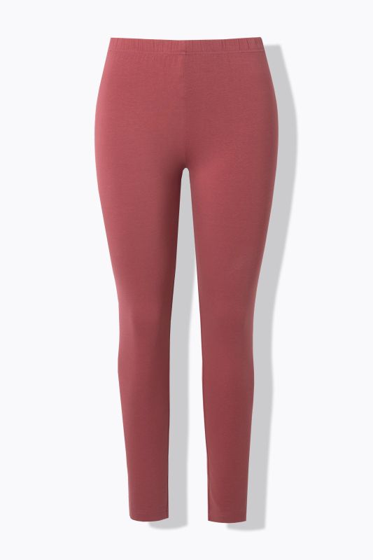 Basic Stretch Knit Ankle Length Leggings