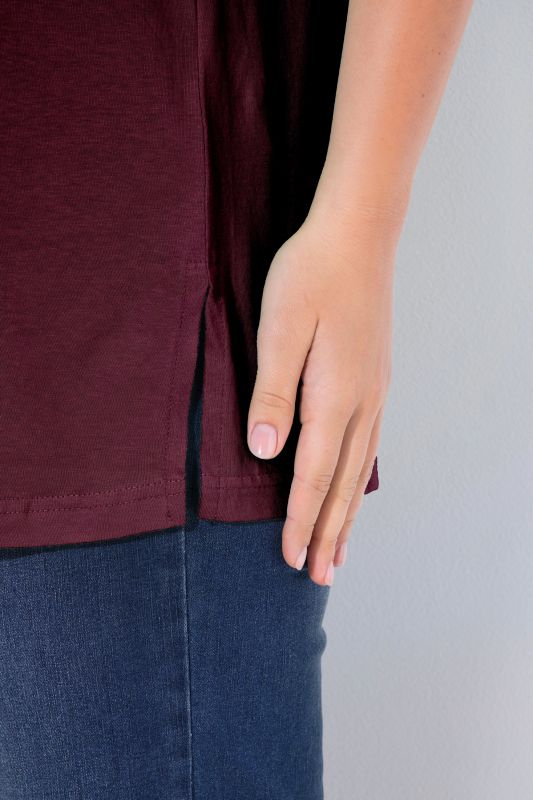 Basic Round Neck Short Sleeve Relaxed Fit  Tee