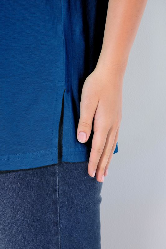 Basic Round Neck Short Sleeve Relaxed Fit  Tee