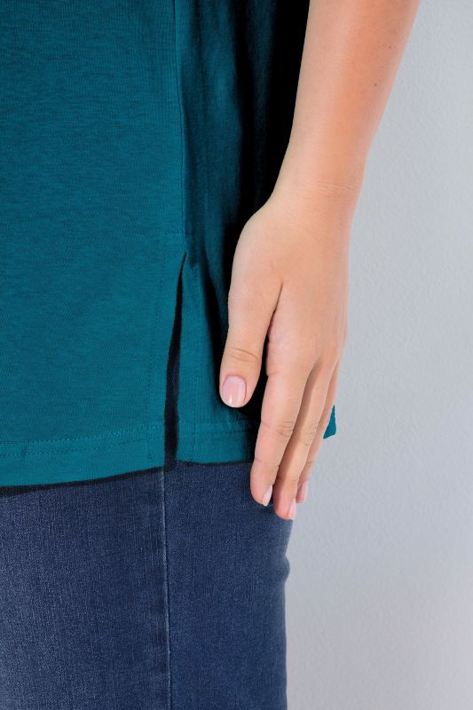 Basic Round Neck Short Sleeve Relaxed Fit  Tee