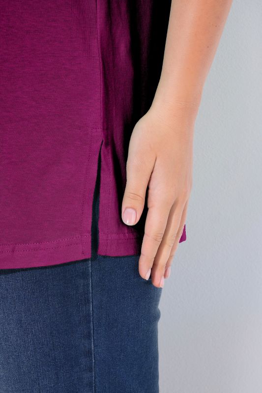 Basic Round Neck Short Sleeve Relaxed Fit  Tee