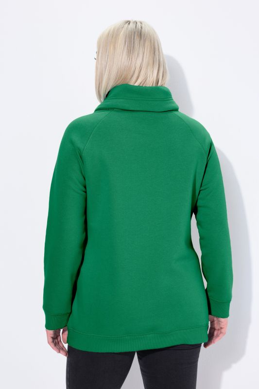 Drawstring Collar Sweatshirt