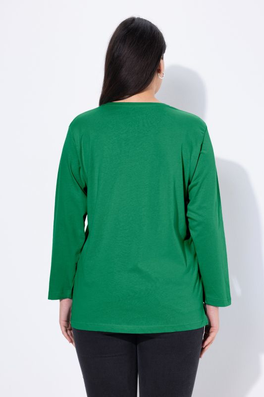 Back To Basics V-Neck Relaxed Fit Cotton Tee