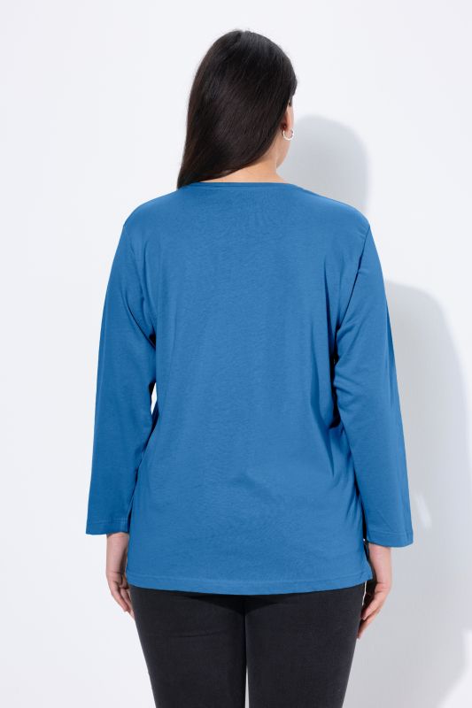 Back To Basics V-Neck Relaxed Fit Cotton Tee