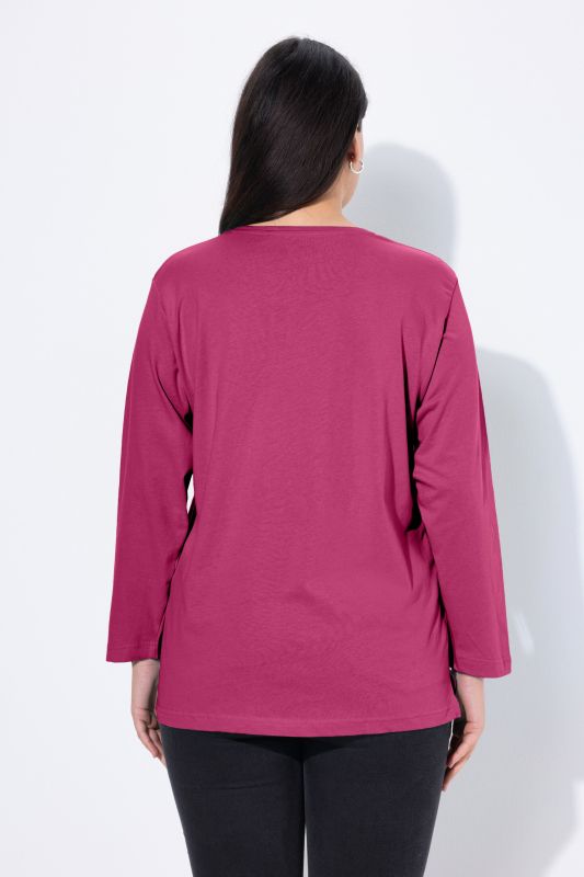 Back To Basics V-Neck Relaxed Fit Cotton Tee