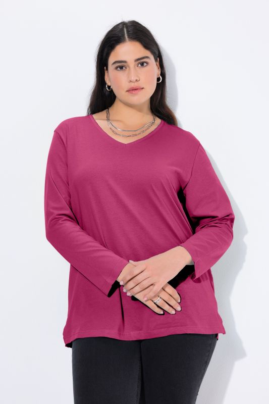 Back To Basics V-Neck Relaxed Fit Cotton Tee