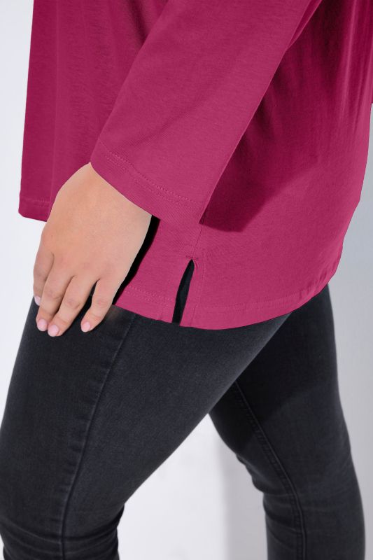 Back To Basics V-Neck Relaxed Fit Cotton Tee