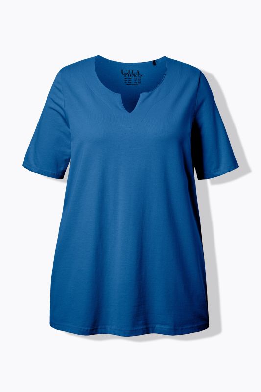 Essential Notch Neck Stretch Tee