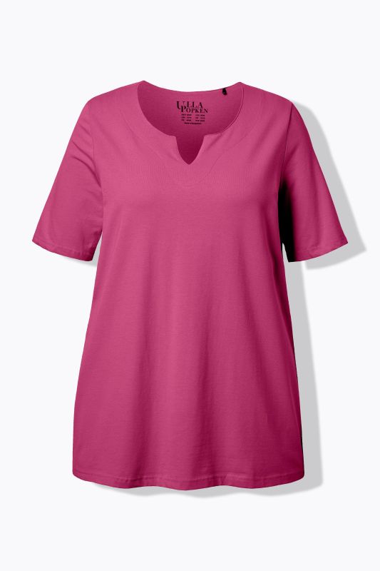 Essential Notch Neck Stretch Tee