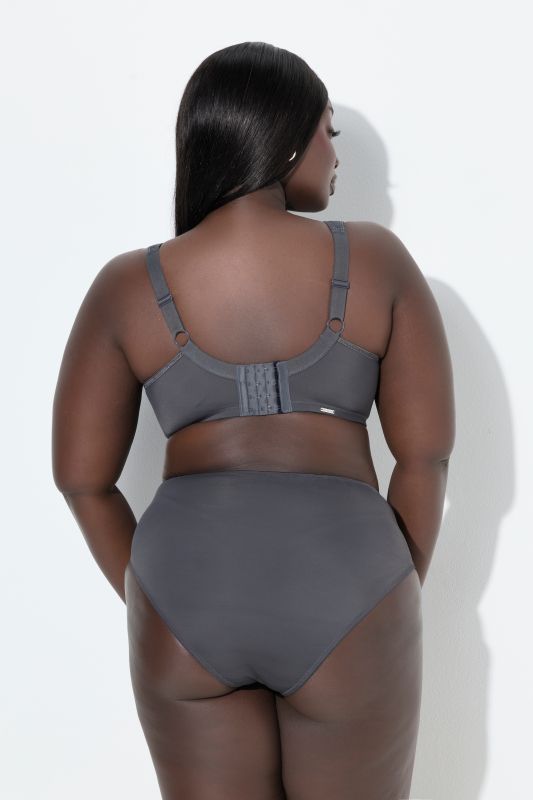 Satin Trim Wirefree Stretch Microfiber Wellness Bra