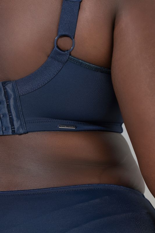 Satin Trim Wirefree Stretch Microfiber Wellness Bra