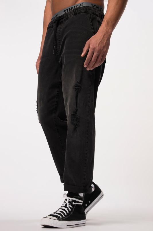 Дънки STHUGE с накъсани ефекти