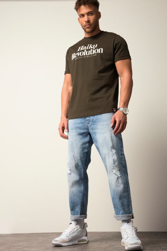 Дънки STHUGE с накъсани ефекти