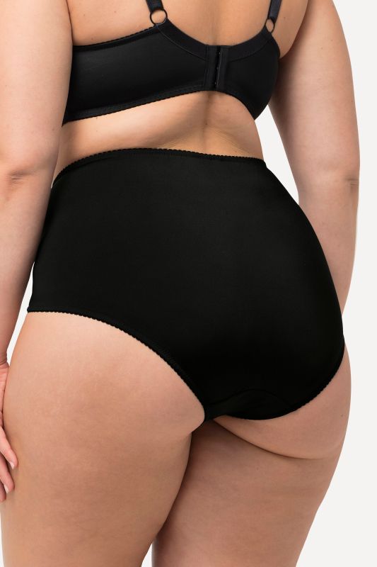 Sheer Paneled Maxi Briefs