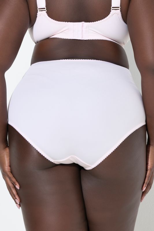 Sheer Paneled Maxi Briefs